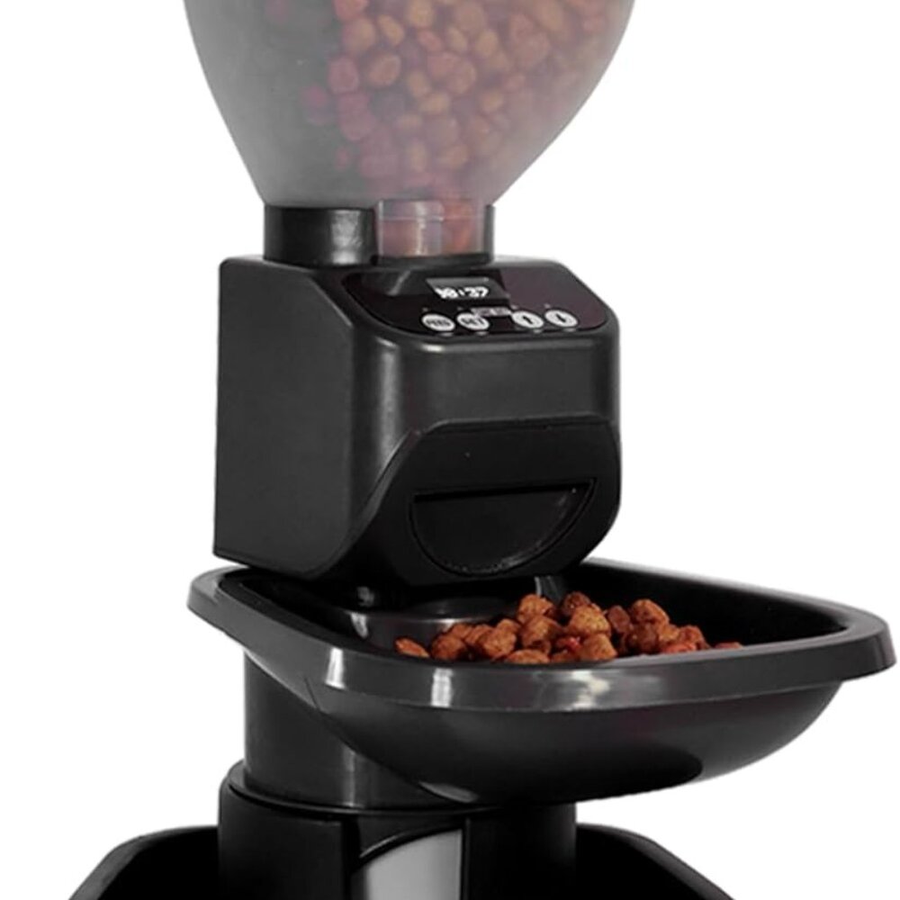 Automatic Dog & Cat Smart Food Feeder with Water Dispenser Portion Control Large